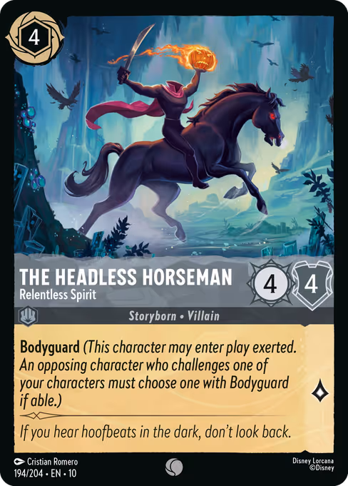 The Headless Horseman — Relentless Spirit