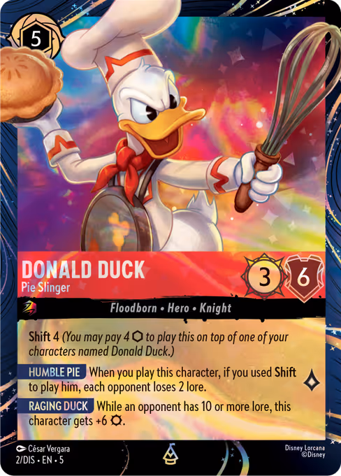 Donald Duck — Pie Slinger