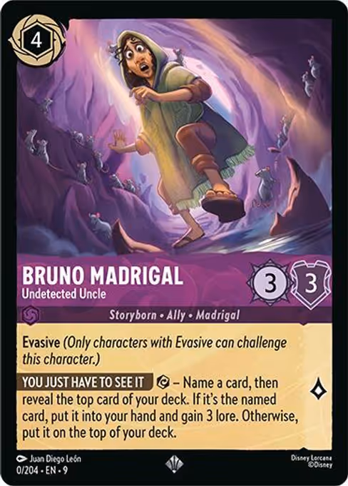Bruno Madrigal — Undetected Uncle