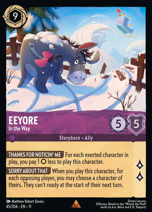 Eeyore — In the Way