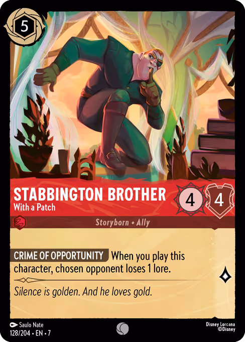 Stabbington Brother — With a Patch