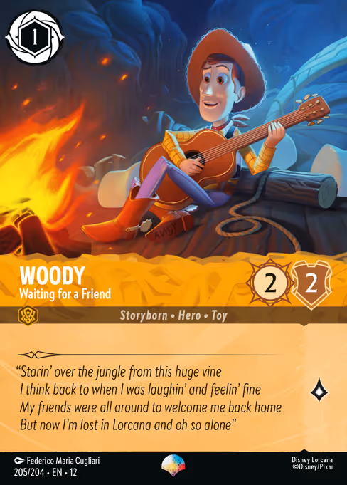 Woody — Waiting for a Friend