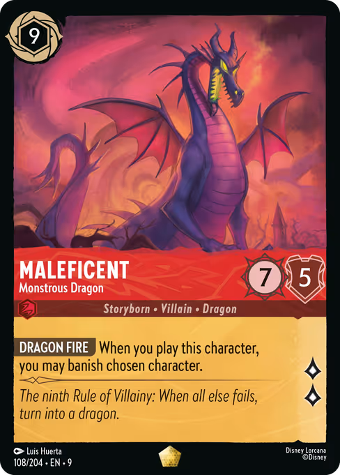 Maleficent — Monstrous Dragon