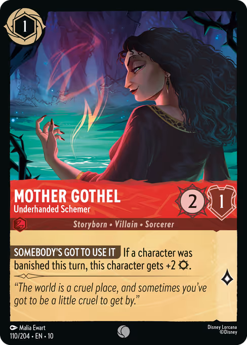 Mother Gothel — Underhanded Schemer