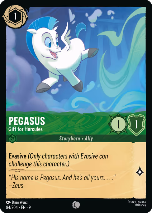 Pegasus — Gift for Hercules