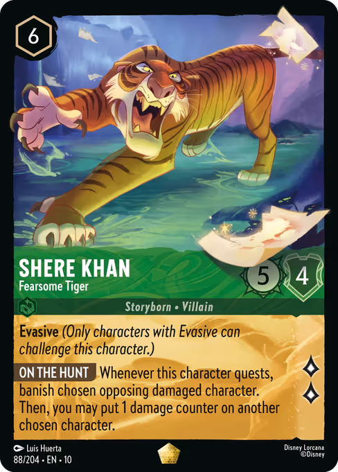 Shere Khan — Fearsome Tiger