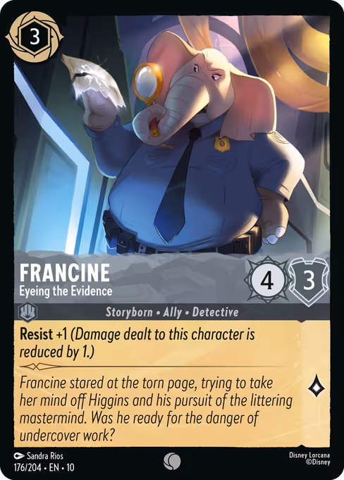 Francine — Eyeing the Evidence