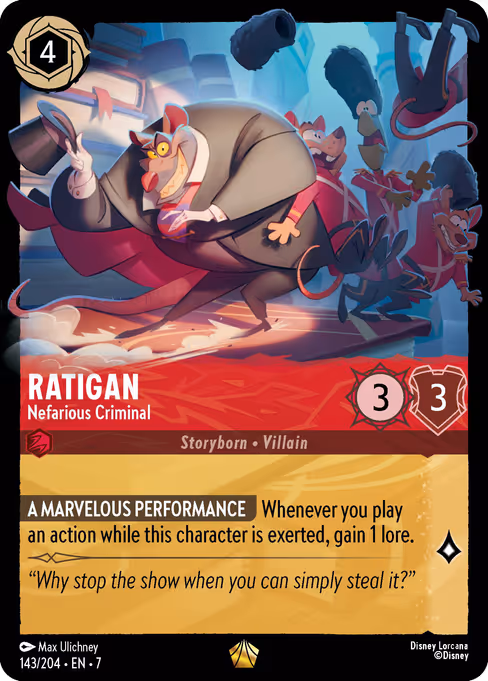Ratigan — Nefarious Criminal