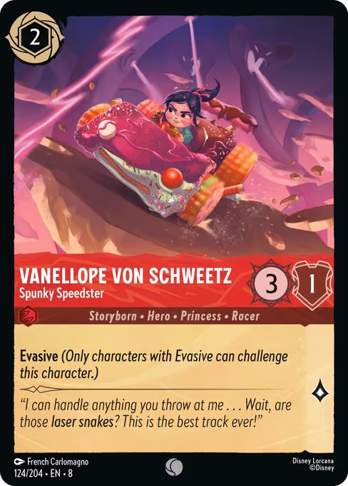 Vanellope Von Schweetz — Spunky Speedster