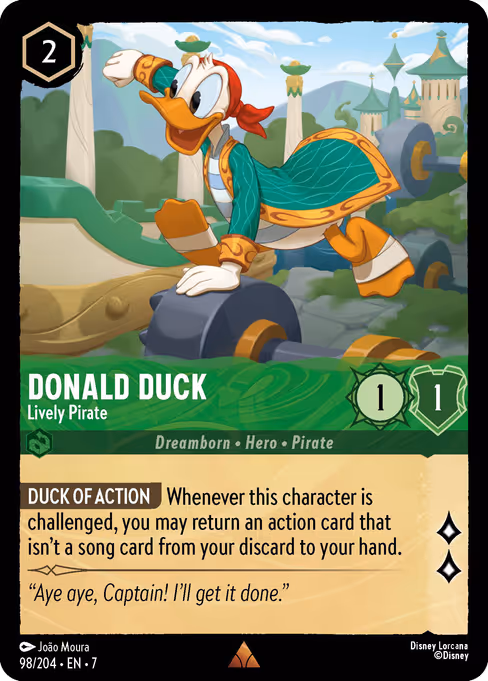Donald Duck — Lively Pirate
