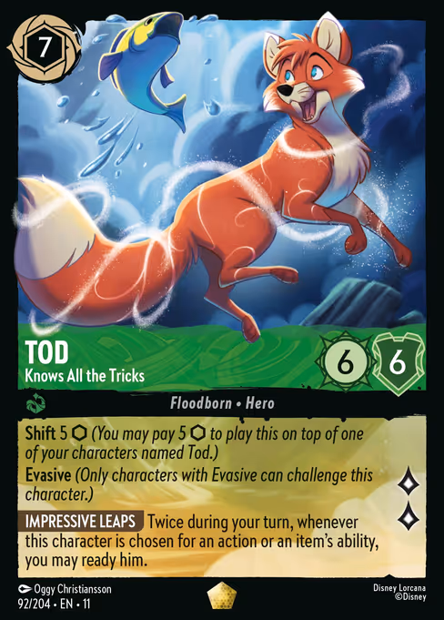 Tod — Knows All the Tricks