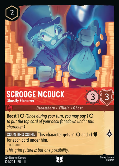 Scrooge McDuck — Ghostly Ebenezer