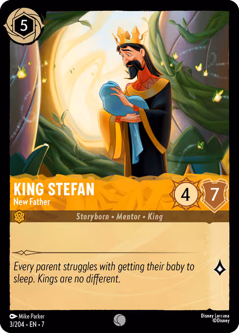 King Stefan — New Father