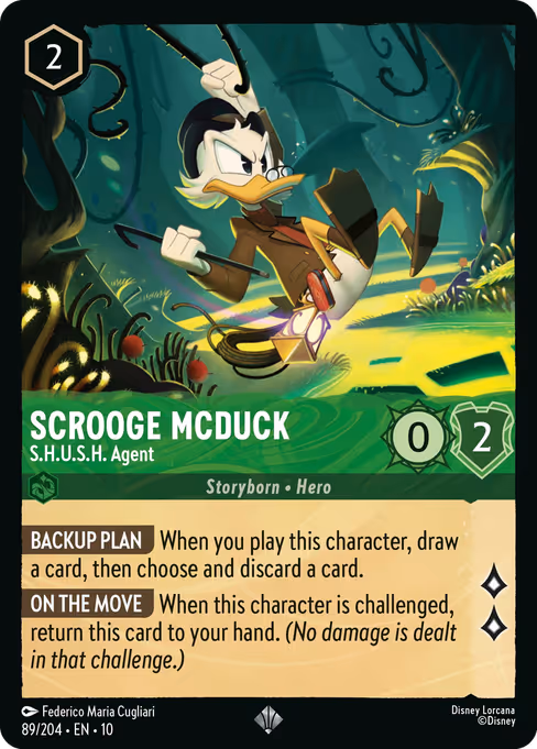 Scrooge McDuck — S.H.U.S.H. Agent