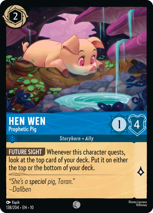 Hen Wen — Prophetic Pig