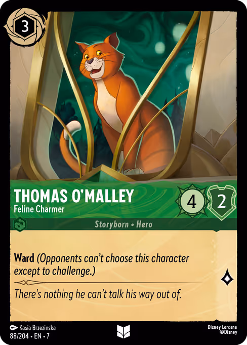 Thomas O'Malley — Feline Charmer
