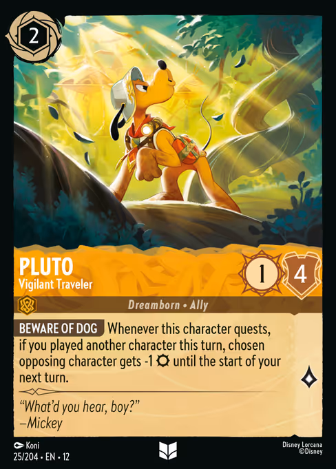 Pluto — Vigilant Traveler