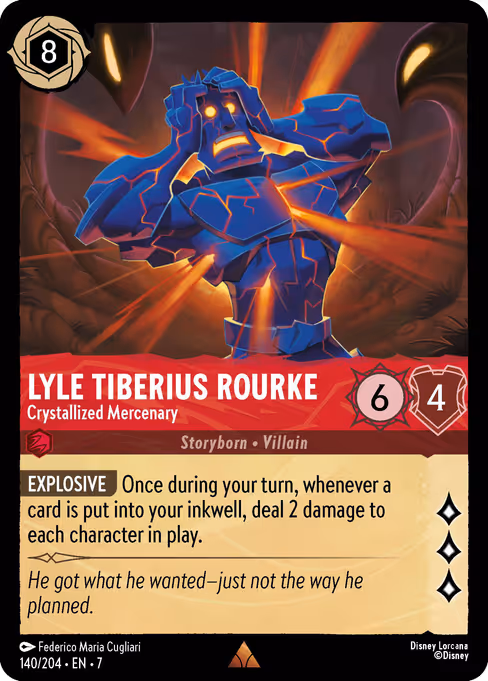 Lyle Tiberius Rourke — Crystallized Mercenary