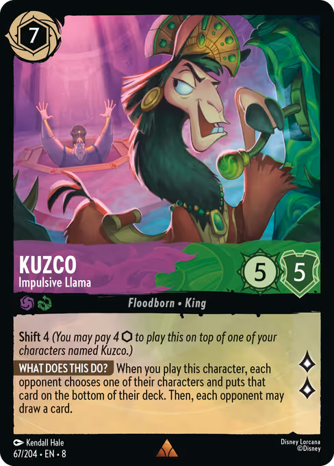 Kuzco — Impulsive Llama