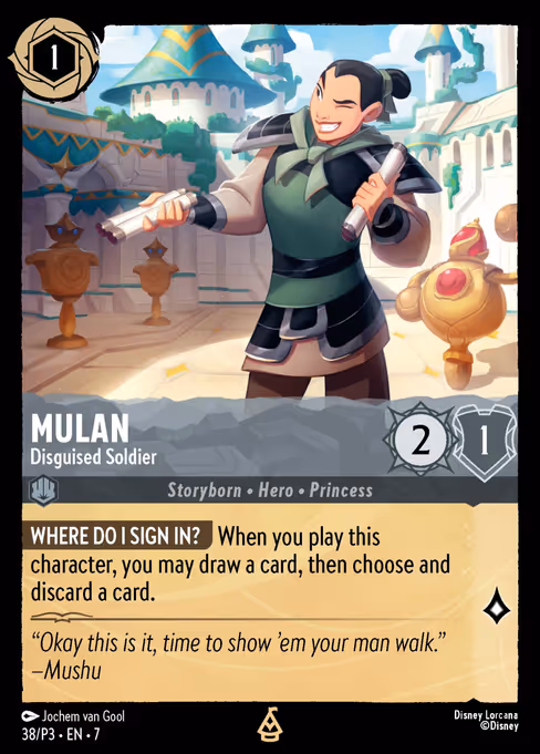 Mulan — Disguised Soldier
