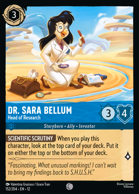 Dr. Sara Bellum — Head of Research