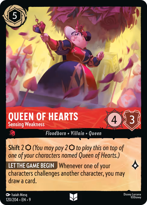 Queen of Hearts — Sensing Weakness