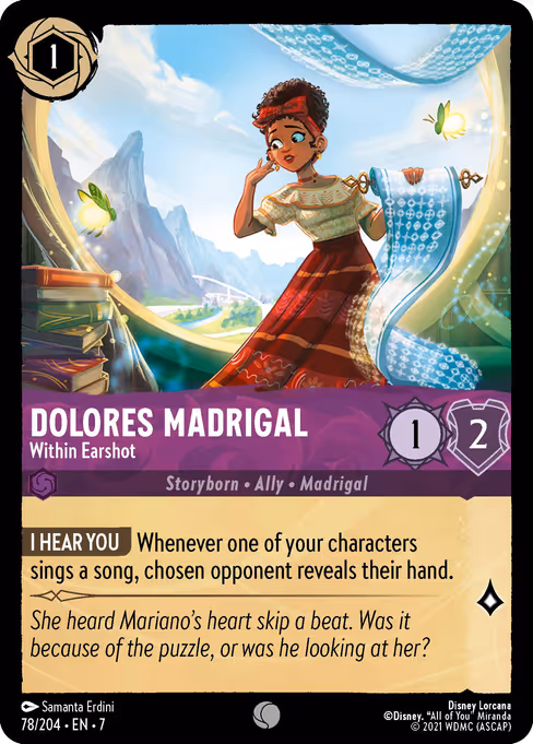 Dolores Madrigal — Within Earshot