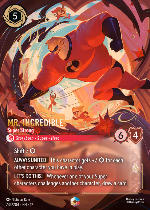 Mr. Incredible — Super Strong
