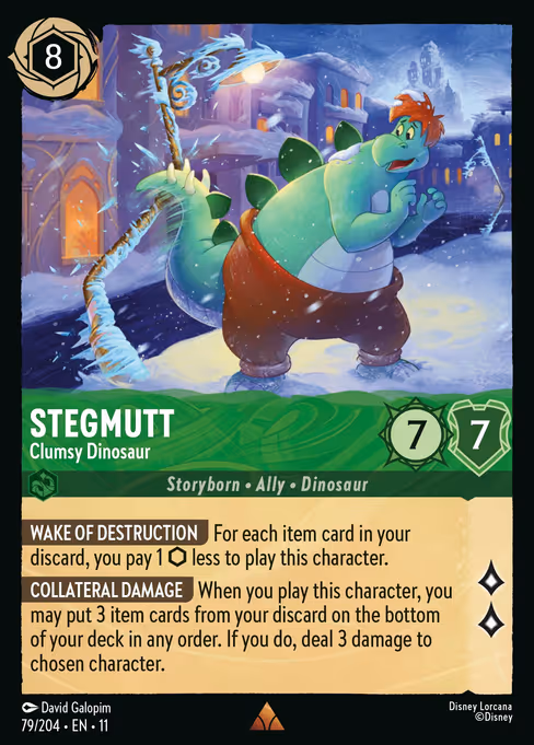 Stegmutt — Clumsy Dinosaur