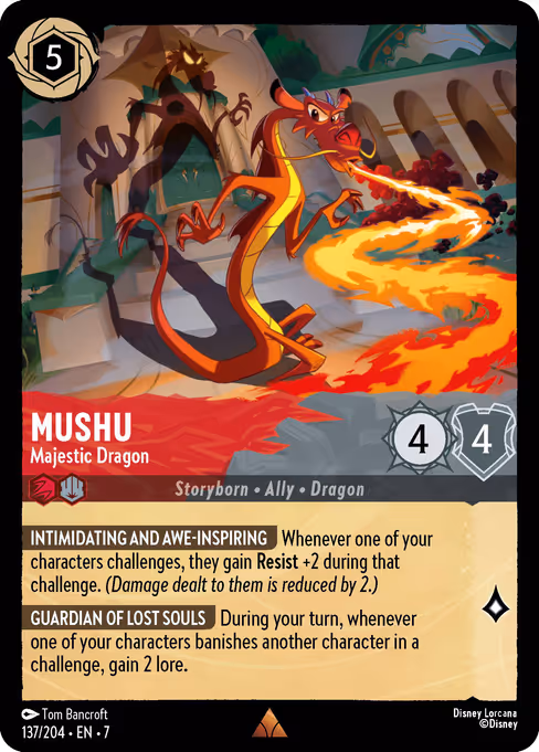 Mushu — Majestic Dragon
