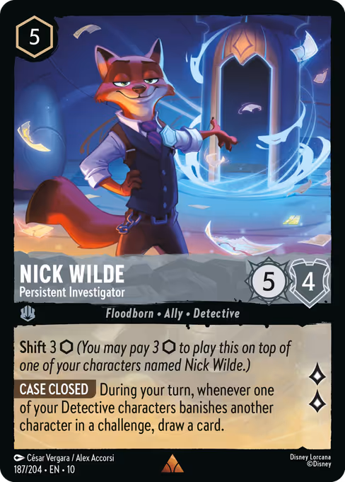Nick Wilde — Persistent Investigator