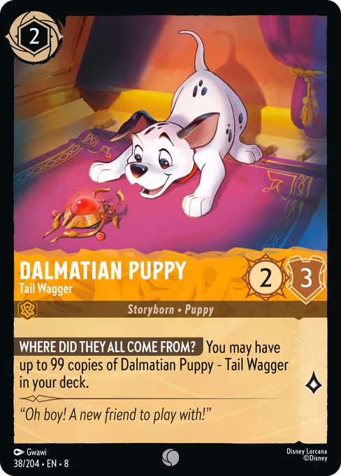 Dalmatian Puppy — Tail Wagger
