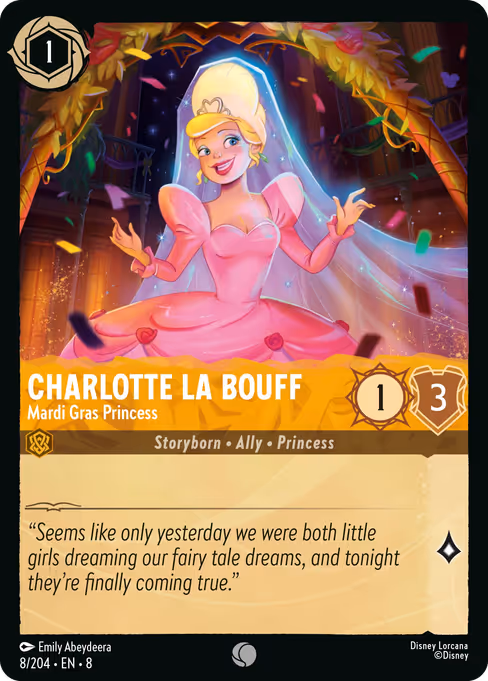Charlotte La Bouff — Mardi Gras Princess