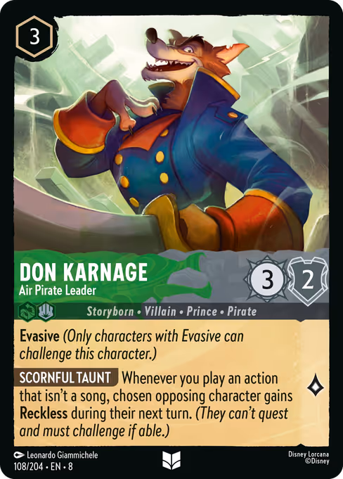 Don Karnage — Air Pirate Leader