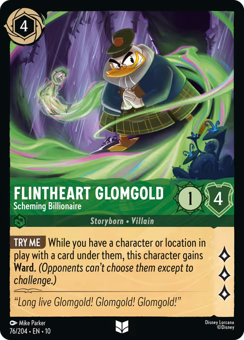 Flintheart Glomgold — Scheming Billionaire