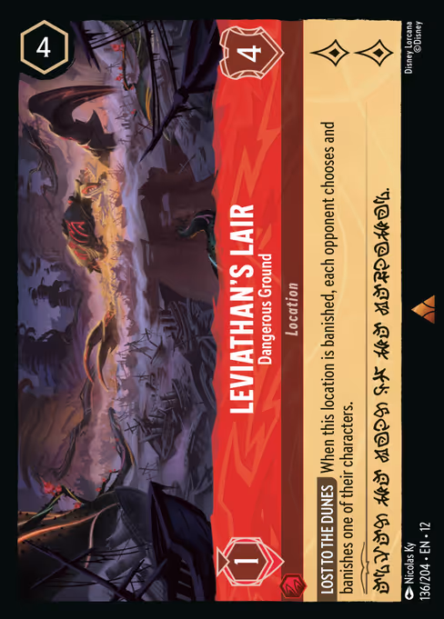 Leviathan's Lair — Dangerous Ground
