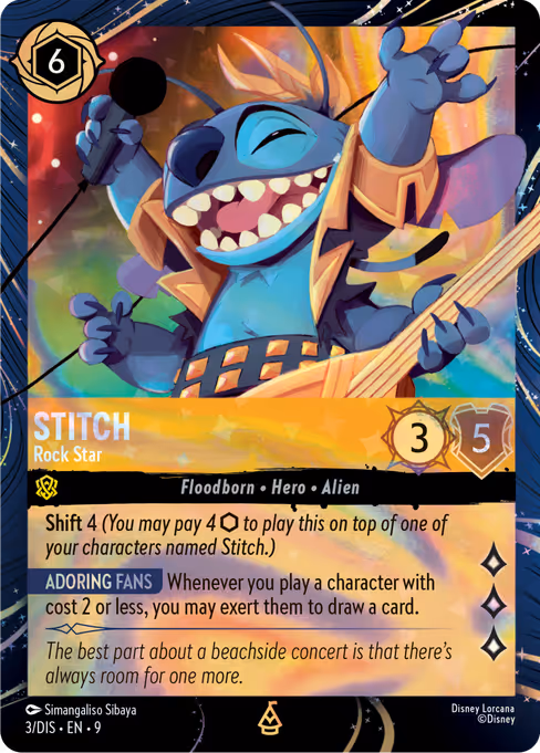 Stitch — Rock Star