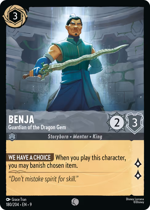 Benja — Guardian of the Dragon Gem