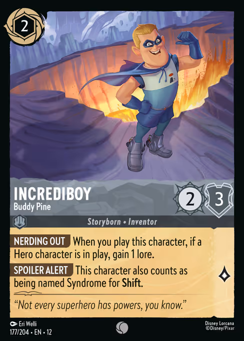 Incrediboy — Buddy Pine