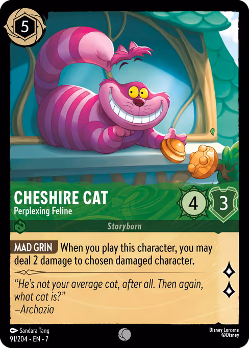 Cheshire Cat — Perplexing Feline