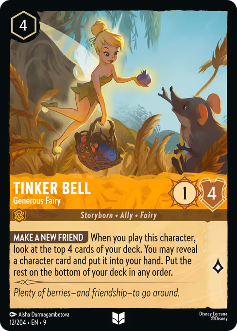 Tinker Bell — Generous Fairy