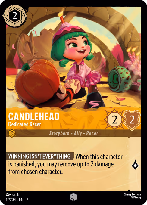 Candlehead — Dedicated Racer