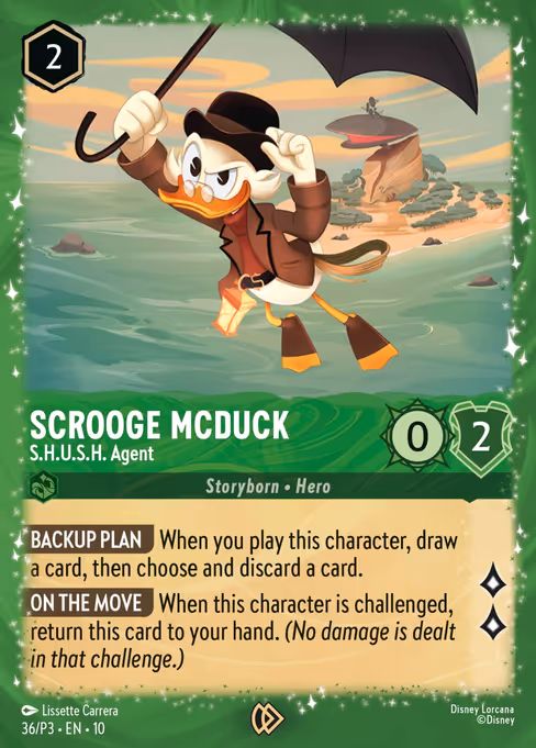Scrooge McDuck — S.H.U.S.H. Agent