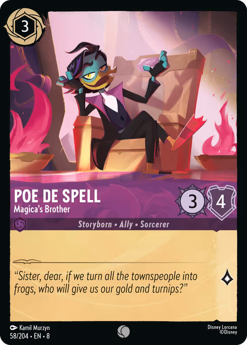 Poe De Spell — Magica's Brother
