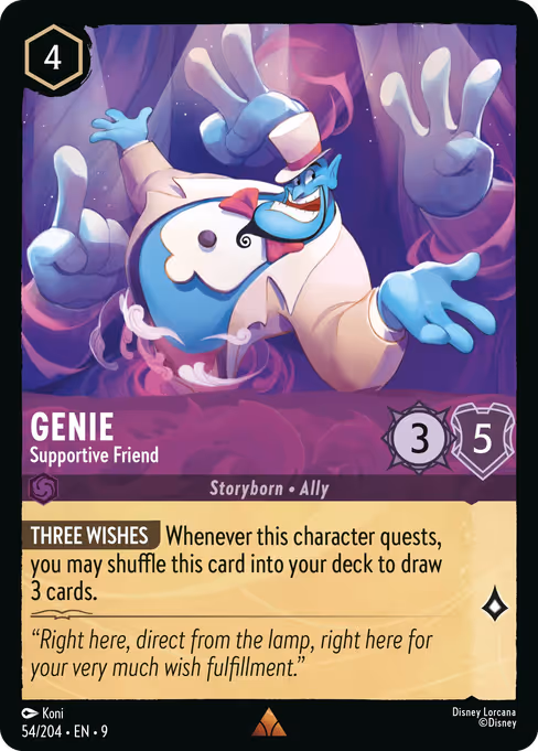 Genie — Supportive Friend