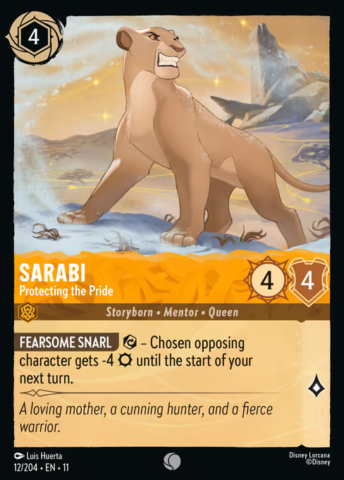 Sarabi — Protecting the Pride