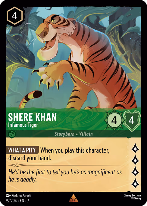 Shere Khan — Infamous Tiger