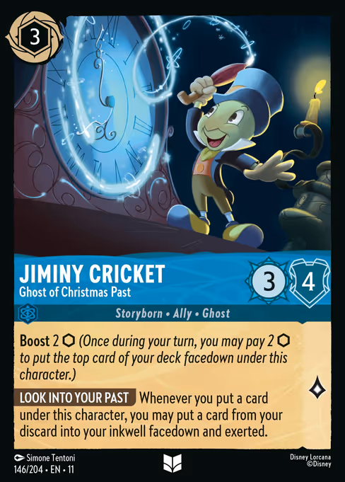 Jiminy Cricket — Ghost of Christmas Past