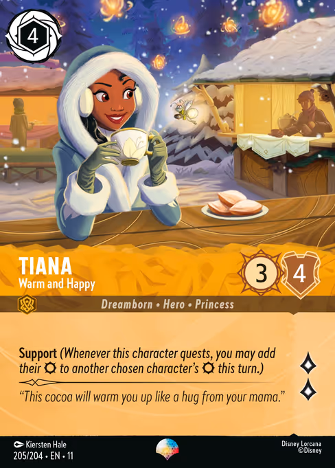 Tiana — Warm and Happy
