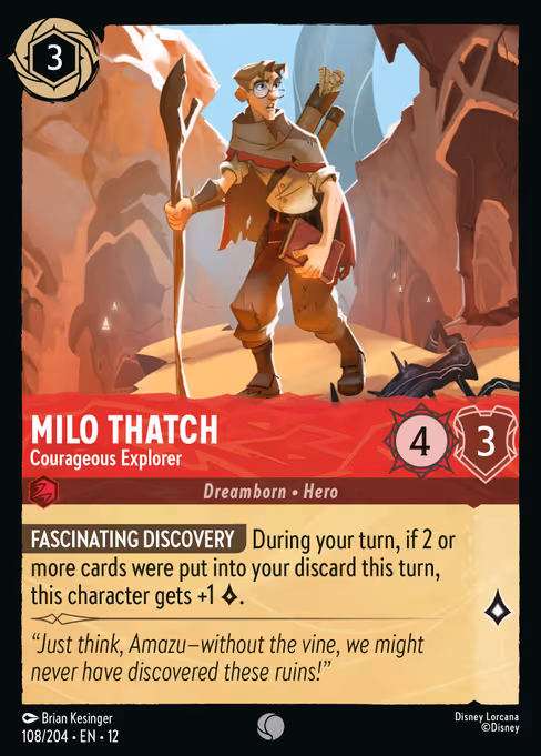 Milo Thatch — Courageous Explorer